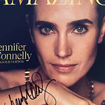 Top Gun Jennifer Connelly signed movie photo