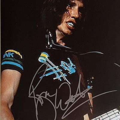 Pink Floyd Roger Waters signed photo