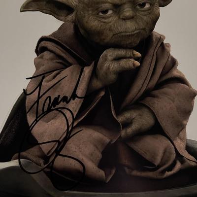 Star Wars Frank Oz Yoda signed photo
