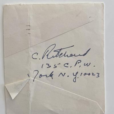 Gail Ritchard original signature
