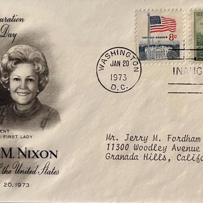 Richard Nixon Inauguration FDC
