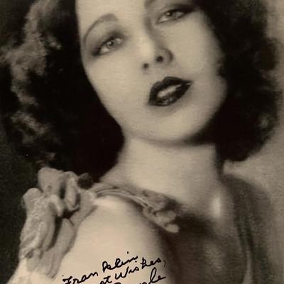 Carla Laemmle signed photo