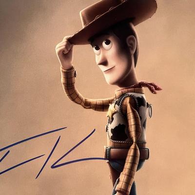Toy Story Tom Hanks signed photo