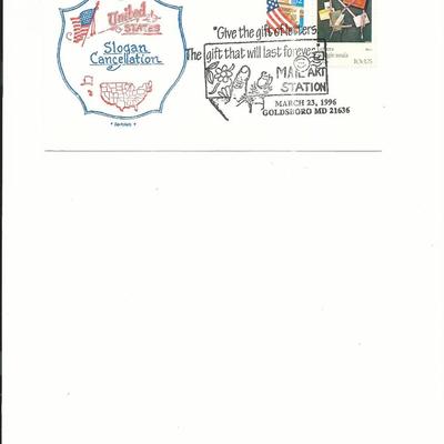 Goldsboro, MD - First Day Cover - 1996