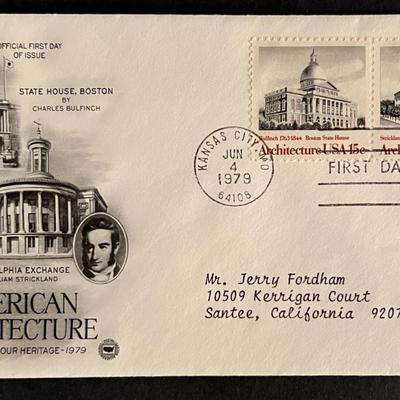 American Architecture First Day Cover