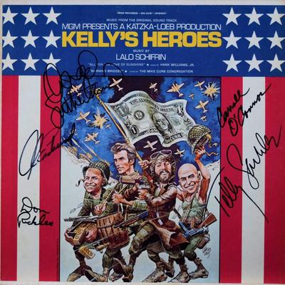 Kelly’s Heroes signed Soundtrack album