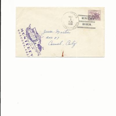Monterey - First Day Cover - 1938