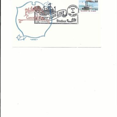 Vicksburg, MS - Robert E. Lee Line - First Day Cover - 1996