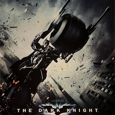 Batman The Dark Knight 2008 original teaser double-sided movie poster
