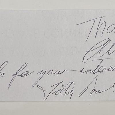 original signature 
