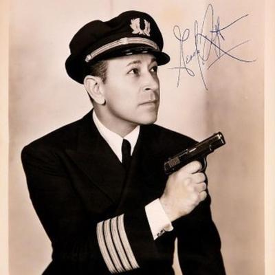 George Raft signed movie still photo 