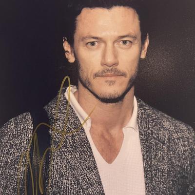 Fast and Furious Luke Evans signed photo