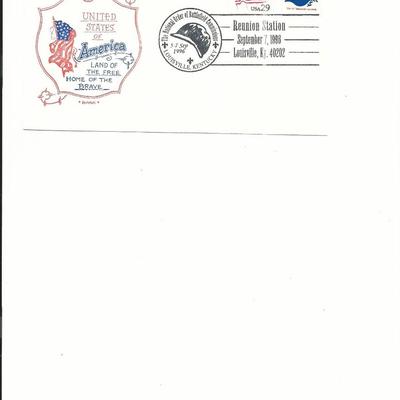 Louisville, Kentucky - The National Order of Battlefield Commissions - First Day Cover - 1996