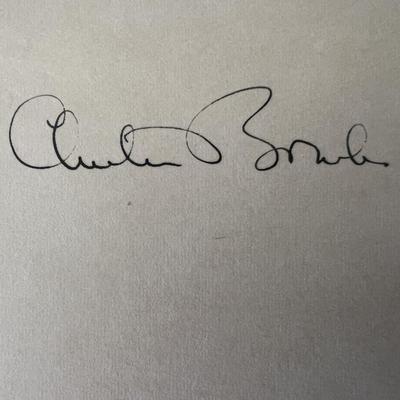 Governor of Connecticut Chester Bowles original signature 