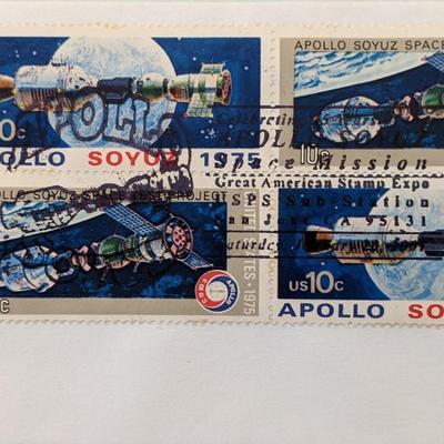 25th Anniversary Apollo Soyuz First Day Cover
