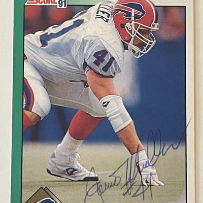 Buffalo Bulls Jamie Mueller signed 1991 Score trading card