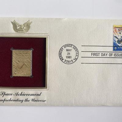 Space Achievement Comprehending the Universe Stamp Replica First Day Cover