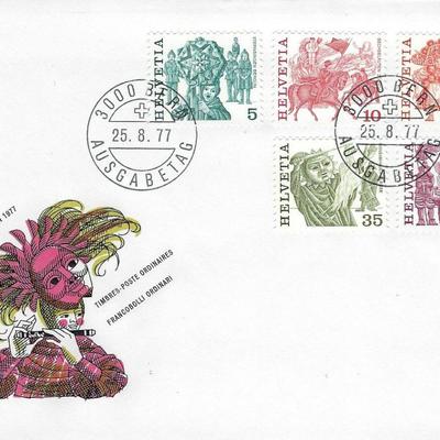 Swiss - First Day Cover - 1977