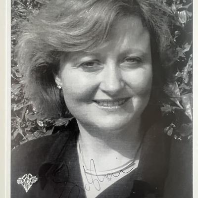 Siobhain McDonagh, MP signed photo