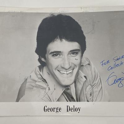 George Deloy signed photo 