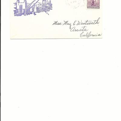Golden Gate Bridge - First Day Cover - San Francisco - 1936