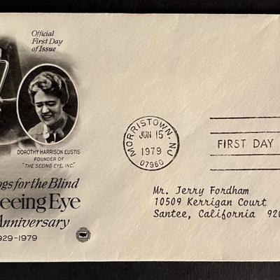 The Seeing Eye First Day Cover