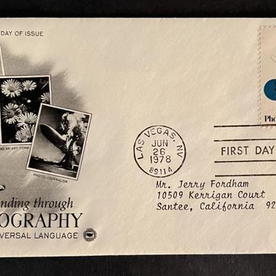 Understanding Through Photography First Day Cover