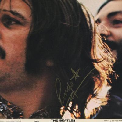 Ringo Starr signed photo