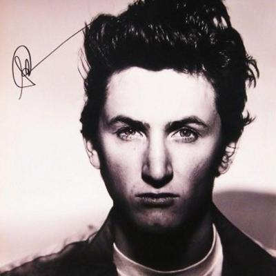Sean Penn signed portrait photo 