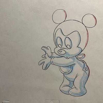 Dancing babies original hand drawn artwork