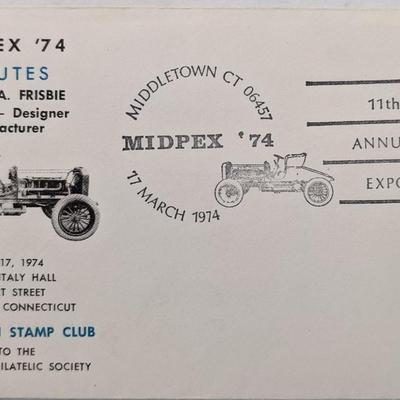Midpex 74 Salutes Russell A. Frisbie First Day Cover