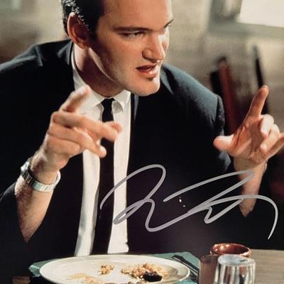 Quentin Tarantino signed photo