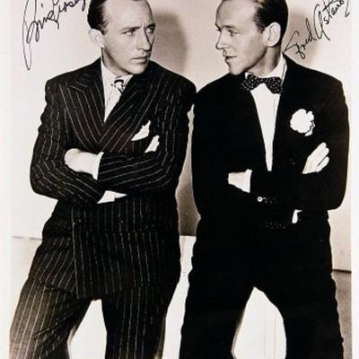 Bing Crosby and Fred Astaire signed movie photo 