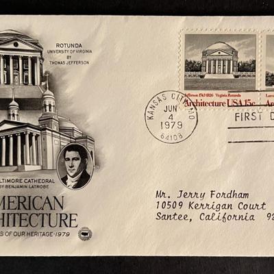 American Architecture First Day Cover