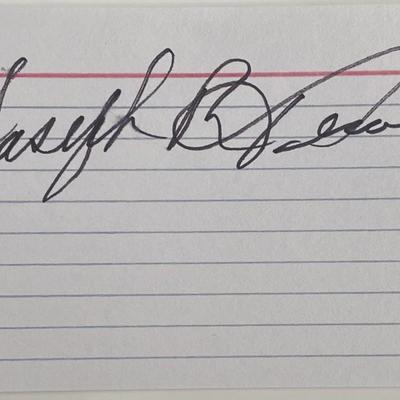 original signature 