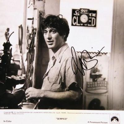 Al Pacino signed movie still photo 