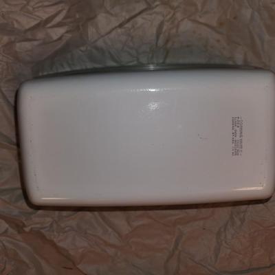 Corningware bread piece. Blue Flower with lid