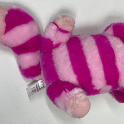 Cheshire Cat Plush 18" Authenic Disney Store Alice In Wonderland Plush Pink