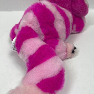 Cheshire Cat Plush 18" Authenic Disney Store Alice In Wonderland Plush Pink