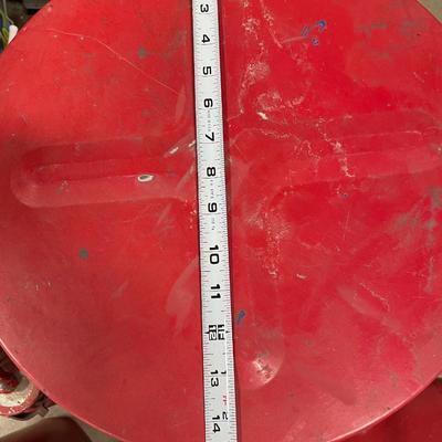 Large Justrite oil rag disposal can