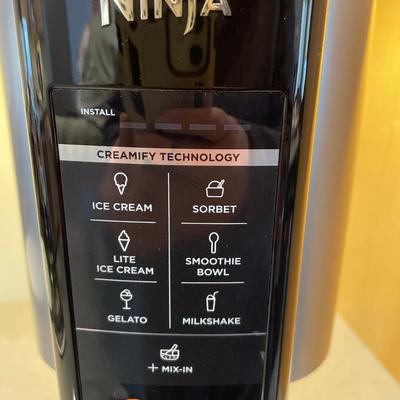 NINJA Creami ice cream/smoothie maker