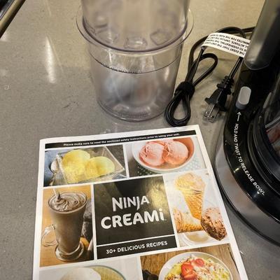 NINJA Creami ice cream/smoothie maker