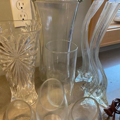 Vases, candle & candlewarmer