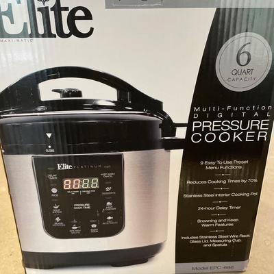 NIB Elite Pressure Cooker