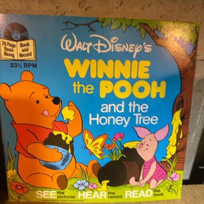 WINNIE THE POOH, IT'S A SMALL WORLD, & THE WIZARD OF OZ READ ALONG BOOK AND RECORD