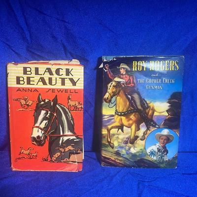 ROY ROGERS & BLACK BEAUTY CHILDREN'S NOVELS