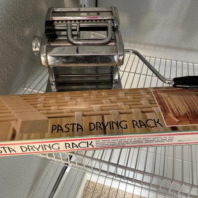Pasta maker & drying rack