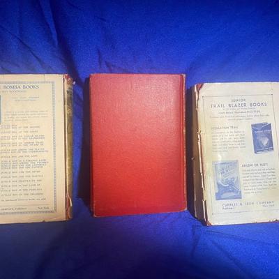 BUDDY IN SCHOOL, ON THE FARM & SUMMER FUN CHILDREN'S NOVELS FROM 1929