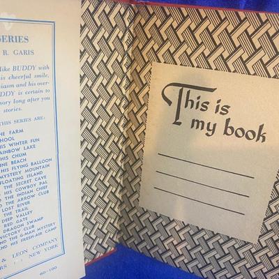 BUDDY IN SCHOOL, ON THE FARM & SUMMER FUN CHILDREN'S NOVELS FROM 1929