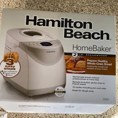 Hamilton Beach bread maker NIB